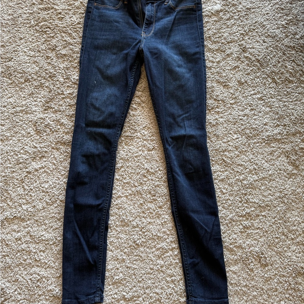 Hollister Dark Blue Denim Jeans